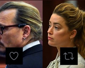 Джонни Депп и Эмбер Херд