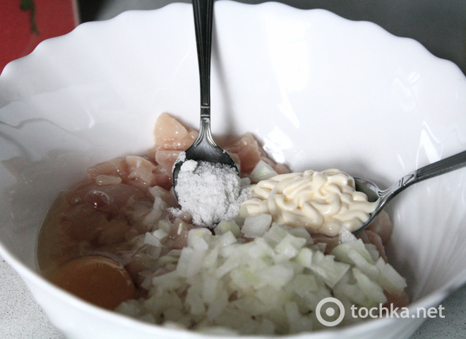 Куриные рубленые котлеты