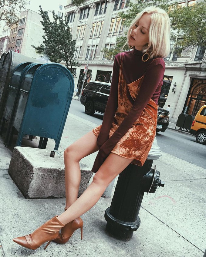 Як носити плаття-комбінацію восени: 6 стрітстайл-луків