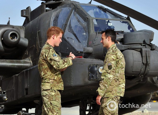 Принц Гарри прибыл в Афганистан для несения службы