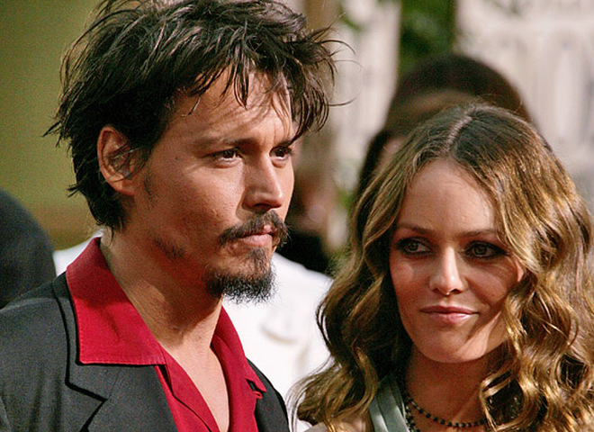 Джонні Депп і Ванесса Параді