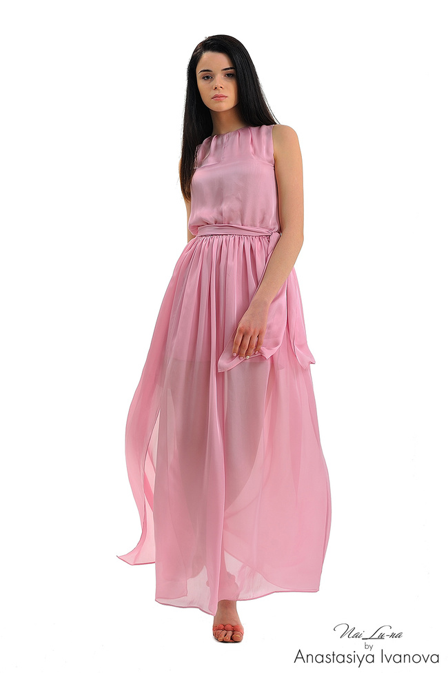 Длинные платья на лето 2016: наряды с подиума от Анастасии Ивановой