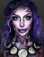 Макіяж відьми на Хеловін