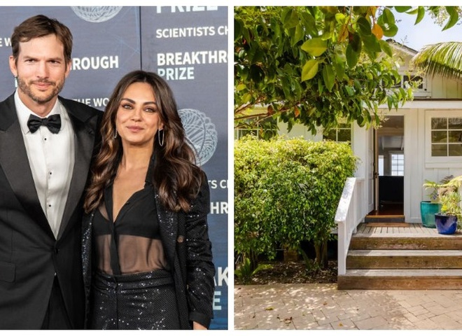 Міла Куніс та Ештон Кутчер вирішили здати в оренду фанам свій пляжний будиночок