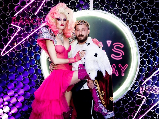 Алла Костромичева в день своего рождения показала Киеву нью-йоркский эпатаж