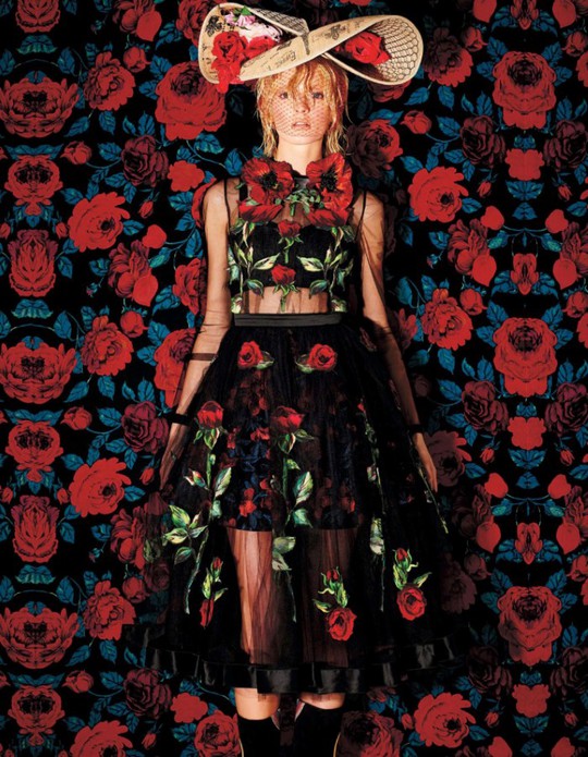Дар'я Строкоус для Harper's Bazaar Japan