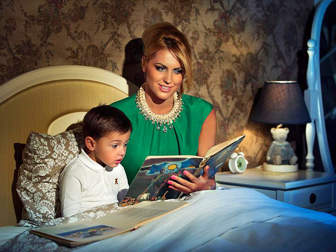 Яна Клочкова з сином