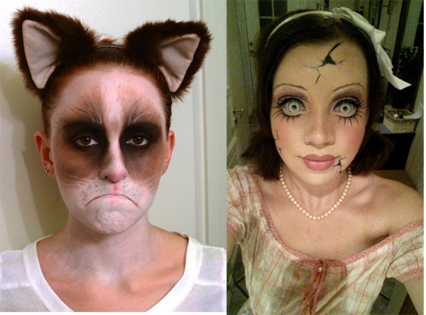 Невероятный макияж на Хэллоуин