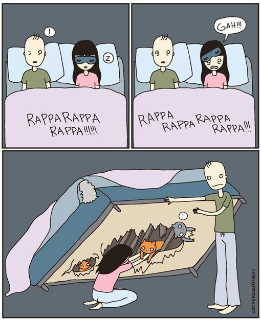 Комиксы про котов