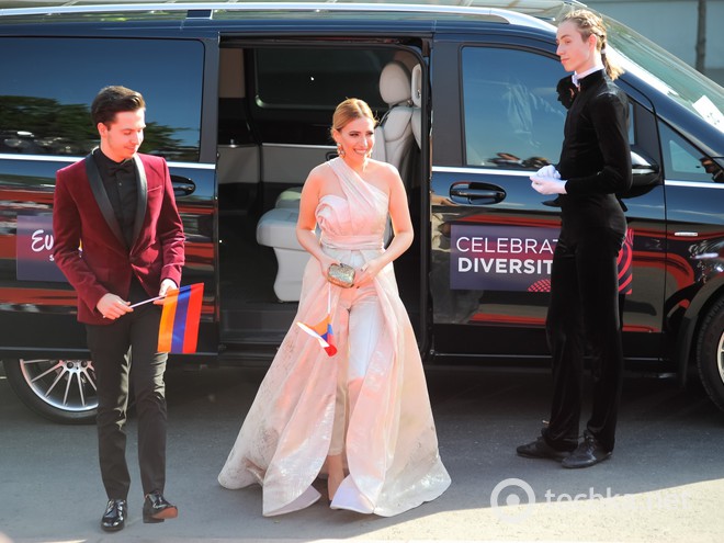 Євробачення 2017: червона доріжка в Києві (фото, відео)