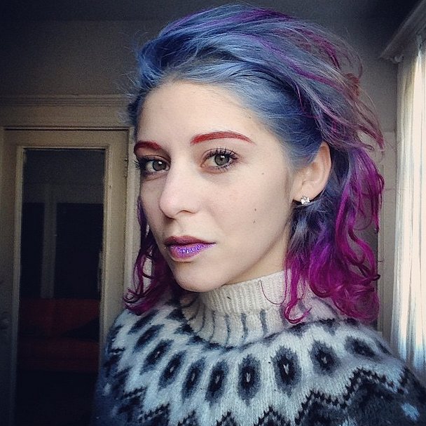 Радужные брови 