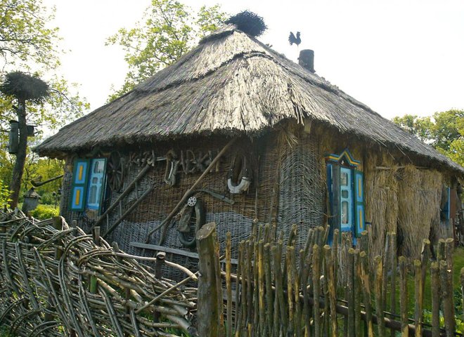 деревенский дом