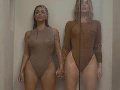 Ким и Хлое Кардашьян снялись в пикантной фотосессии