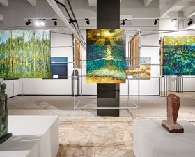 Картини Тараса Триндика в "Le Bureau. БЮРО ЖИВОПИСУ, графіки та скульптури"