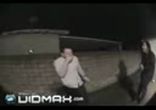 Сazy dude lights a huge firecracker in his mouth