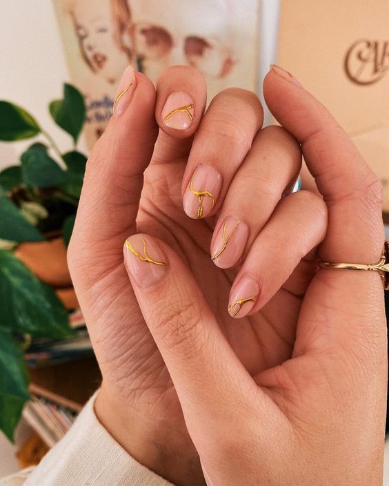 осінні нігтики