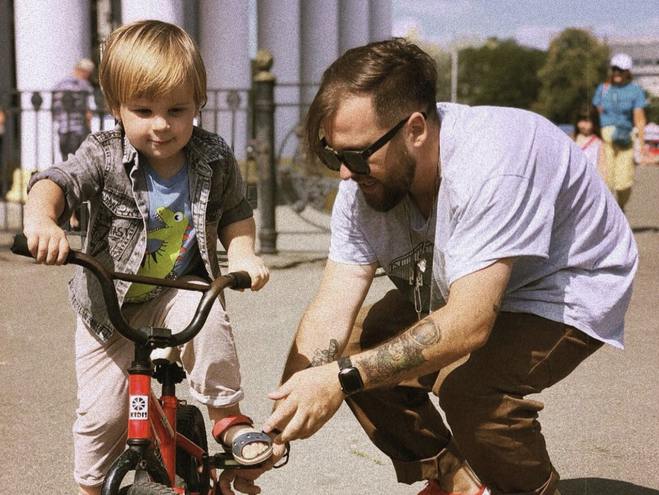 Сергій Танчинець з сином