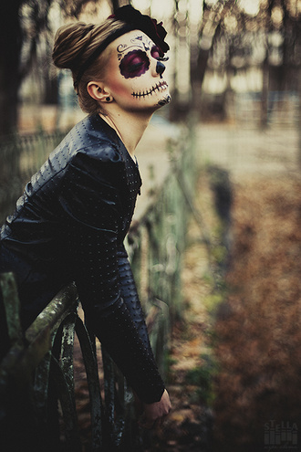 макияж на хэллоуин 2012
