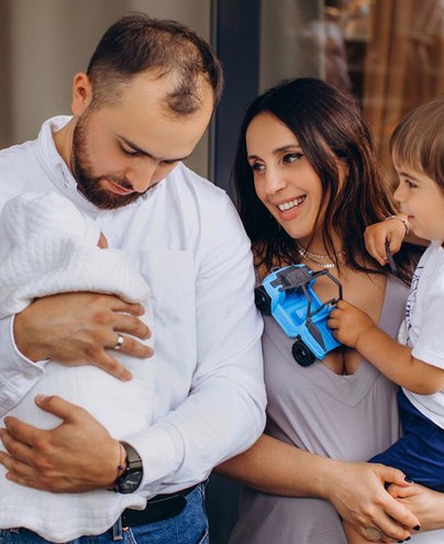 Джамала с семьей