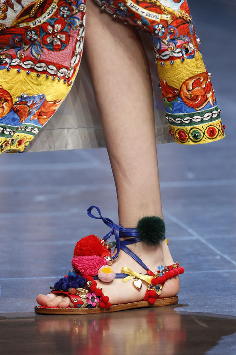 Модная обувь 2016: цвета радуги