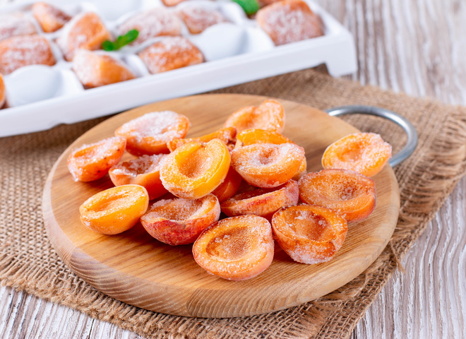 Як заморозити абрикоси