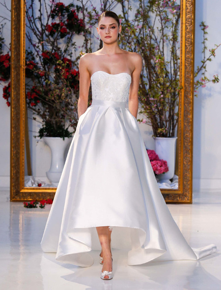 Платье-каскад