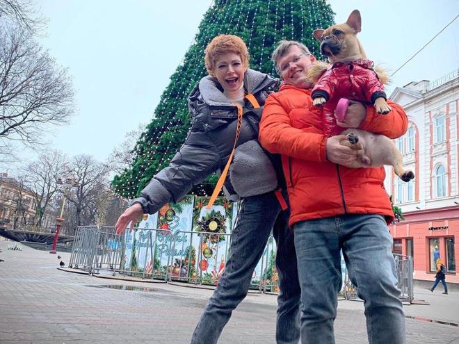 Елена-Кристина Лебедь и Павел Розенко