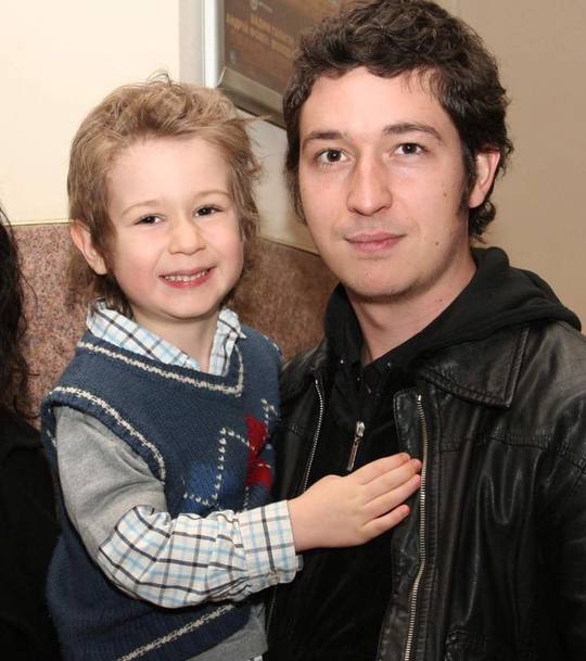 Дмитрий Шуров с сыном