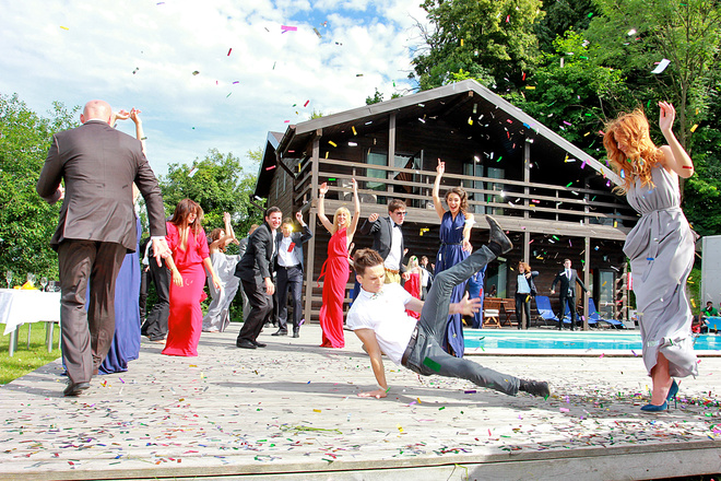 Съемки клипа Павла Табакова