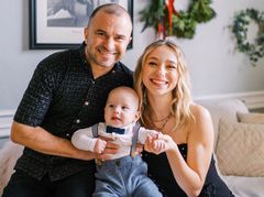 Катерина Репяхова та Віктор Павлік із сином