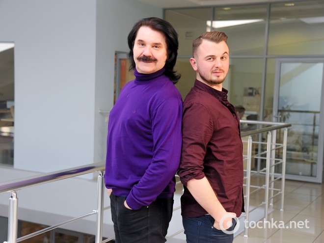 Павел Зибров и Женя Янович в гостях у tochka.net