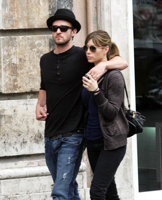 Джастин Тимберлейк и Джессика Бил