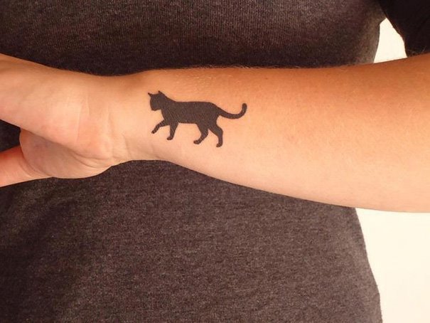 Мимишные татуировки с котиками