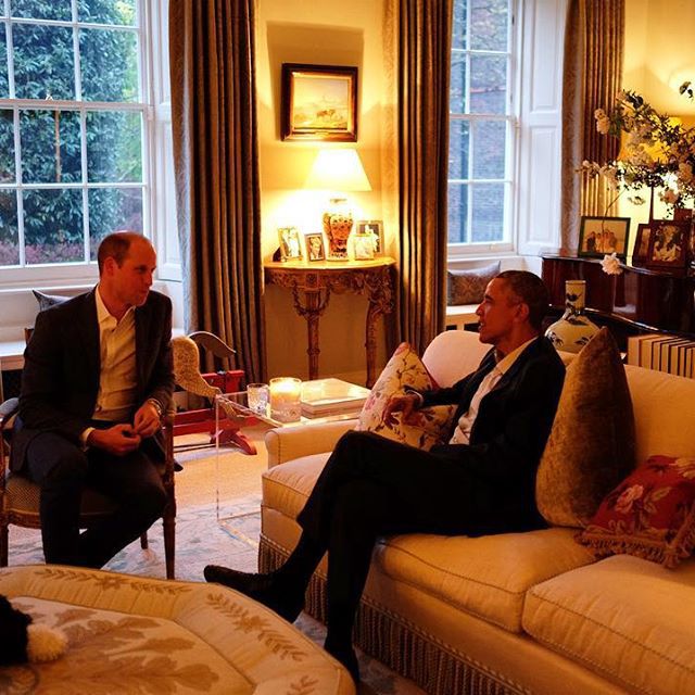 Принц Чарльз и принц Джордж