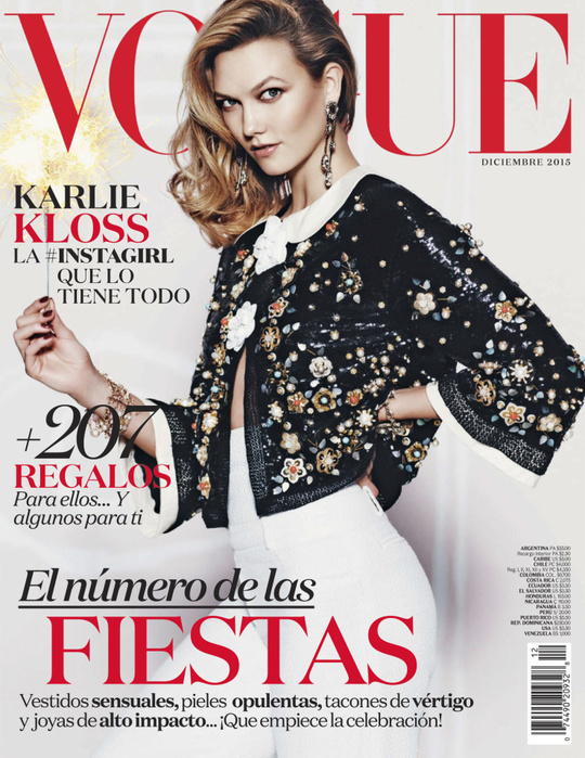 Карли Клосс для Vogue Mexico