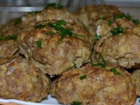 Котлеты мясные с овсяными хлопьями Котлеты мясные с овсяными хлопьями