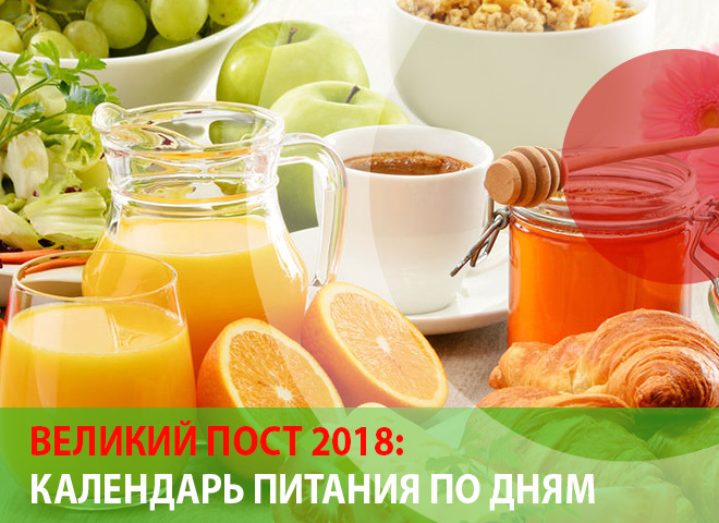 Великий піст 2018
