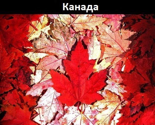 Природа рисует флаги