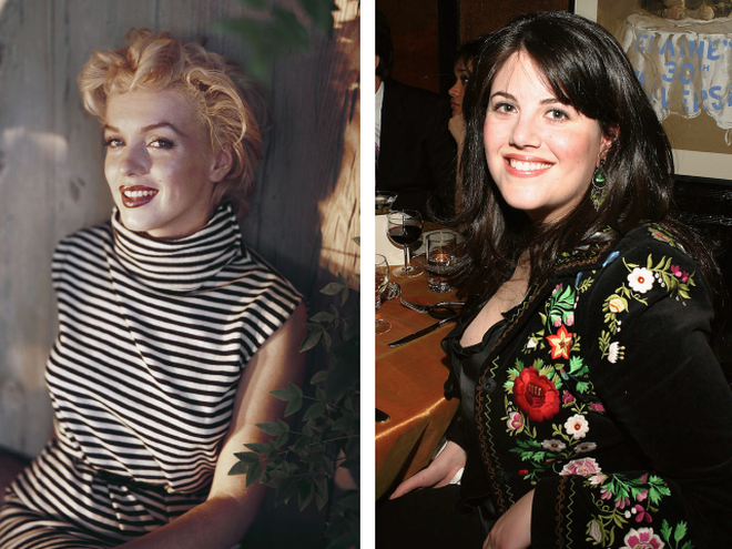 Мэрилин Монро и Моника Левински