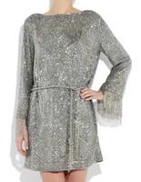 маленькое серебряное платье