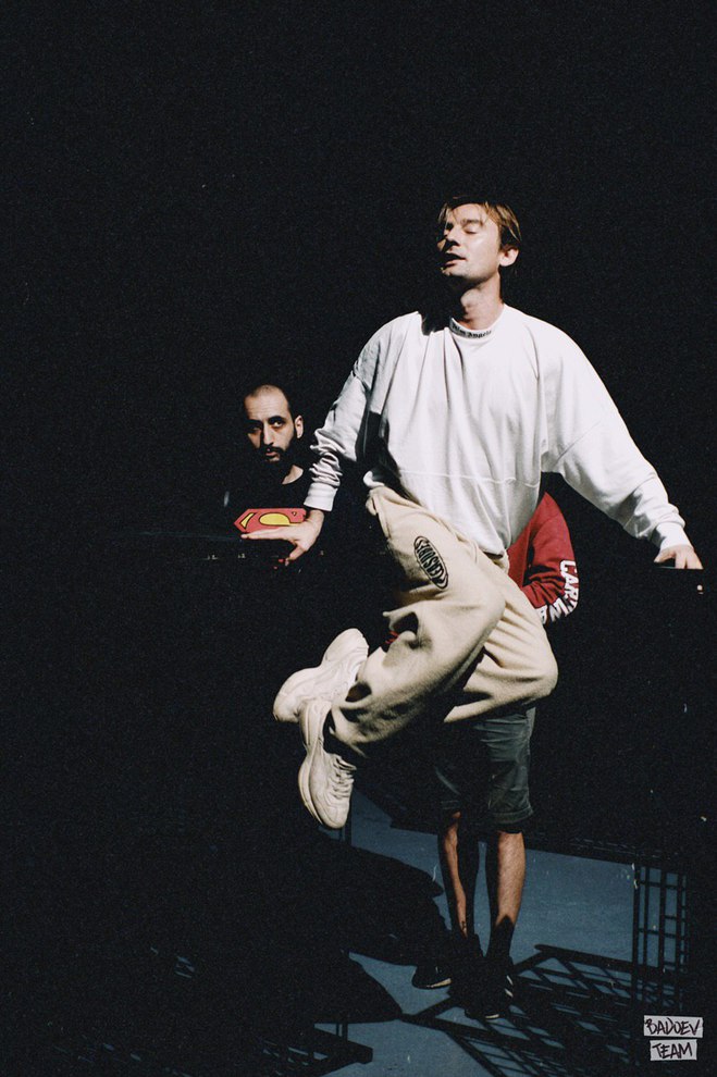 Алан Бадоєв на зйомках нового кліпу KAZAKY