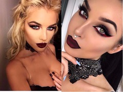 Макіяж вампірши на Хеловін