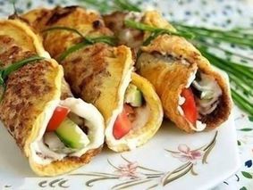 Бризоль (фарш, обжаренный в яйце) Бризоль (фарш, обжаренный в яйце)