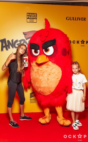 В Киеве состоялась премьера мультфильма "Angry birds в кино 2"