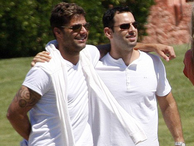 Рики Мартин и Карлос Гонзалес