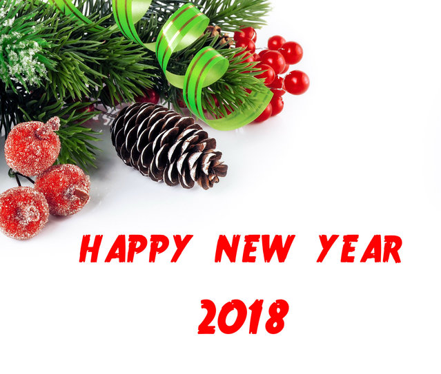 Красивые открытки на Новый год 2018