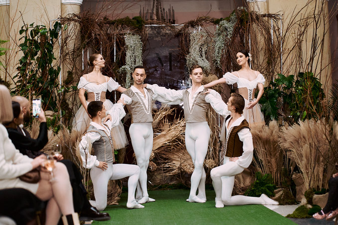 Fashion-презентация костюмов Malva Florea для балета "Жизель"
