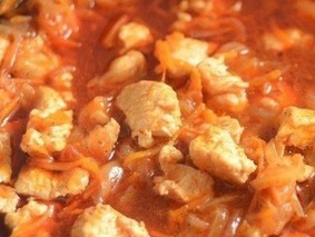 Гуляш из курицы. Гуляш из курицы.