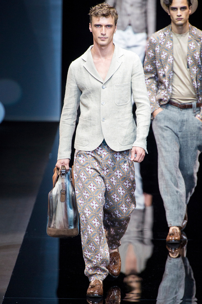 Як носити чоловічий піджак навесні-влітку 2017: Giorgio Armani