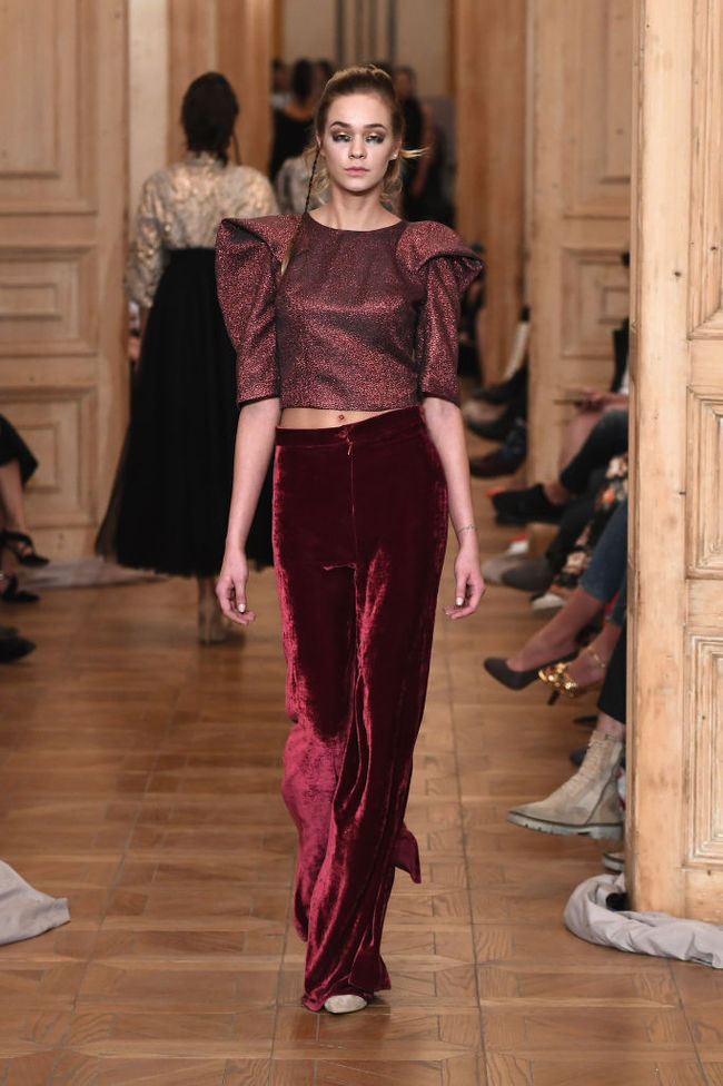 Бархатные вещи на осень 2017